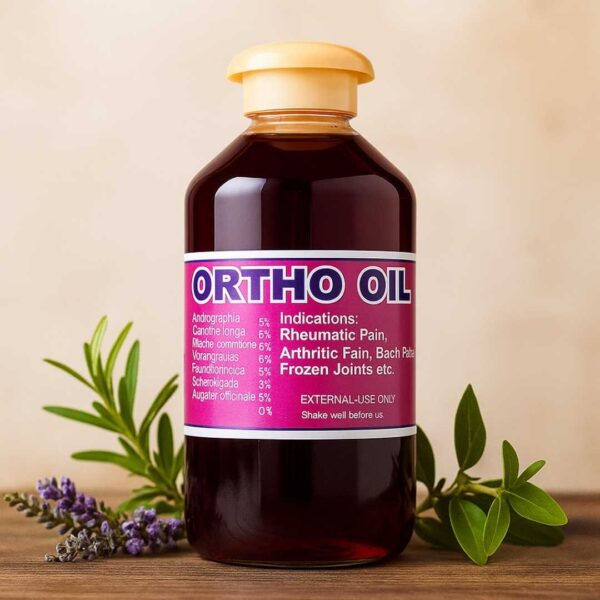 Ortho Oil (250Ml)  Herbal Pain Relief Oil | For Joints, Muscles & Body Aches