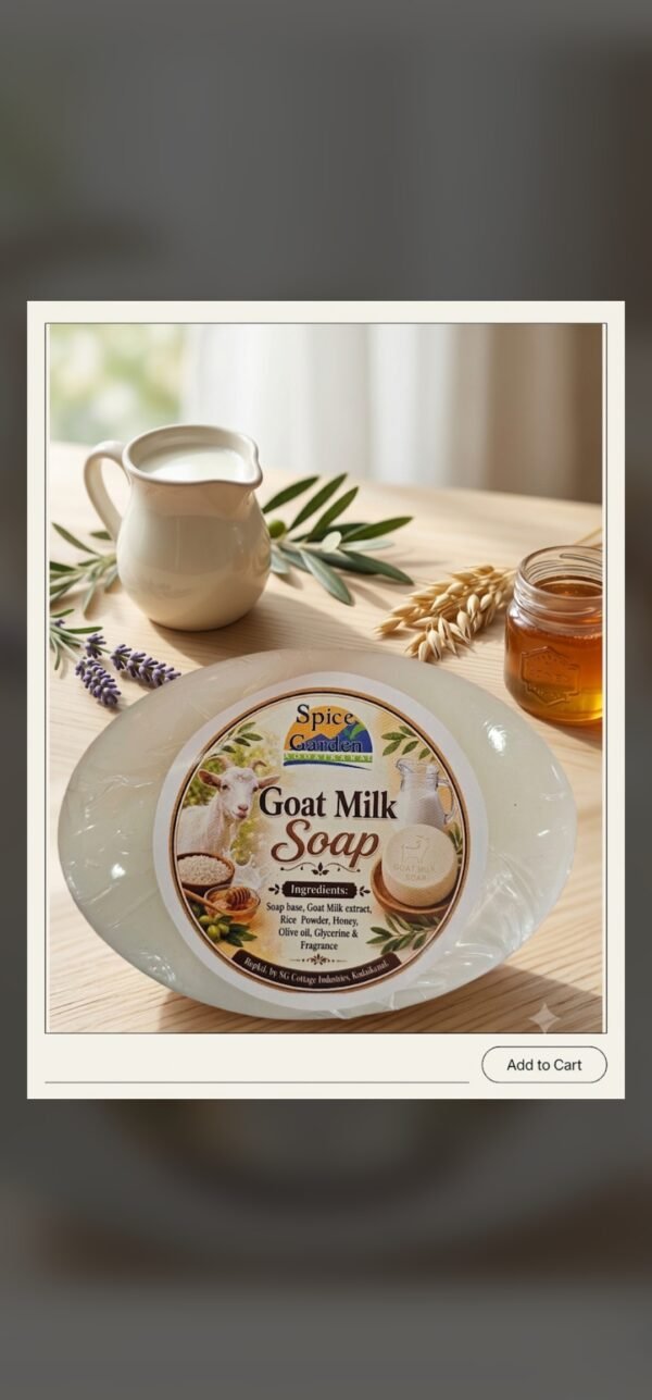 Goat milk soap